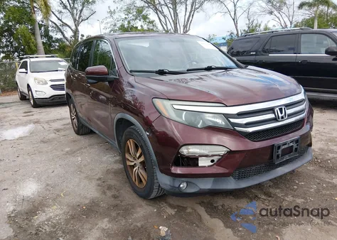 2017 Honda Pilot Ex-L z USA, uszkodzony, nr VIN 5FNYF6H57HB022207